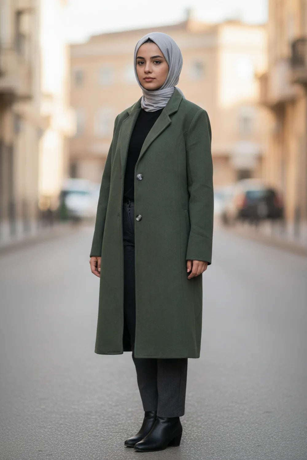 Manteau Nour – L’élégance quotidienne en cachemire