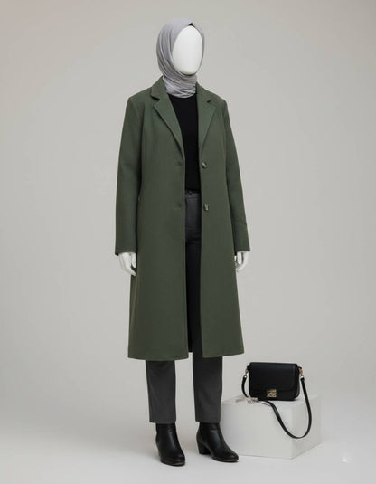 Manteau Nour – L’élégance quotidienne en cachemire