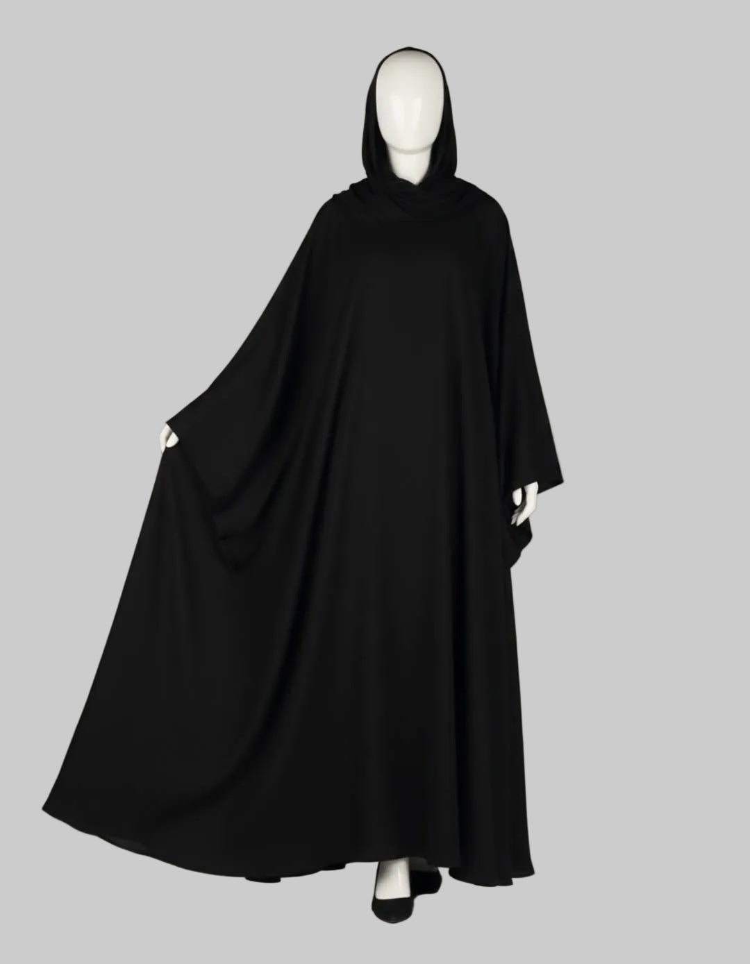 L'abaya noire gracieuse