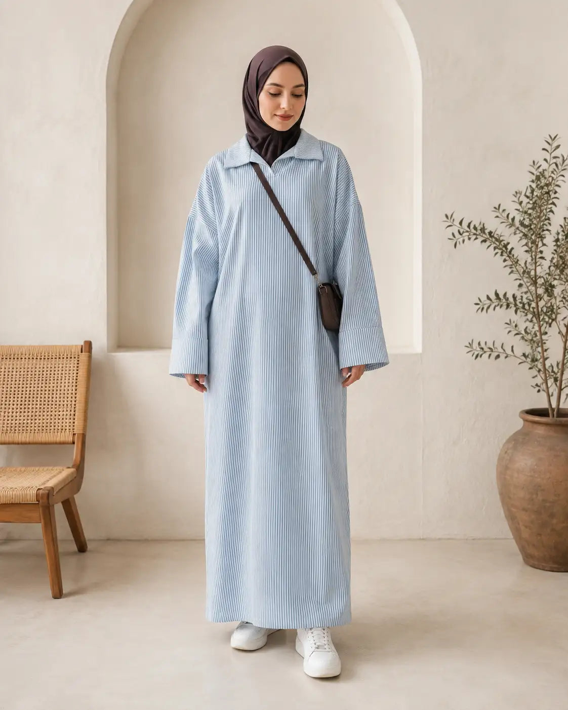 NAYA — Abaya Oversize en Loulane