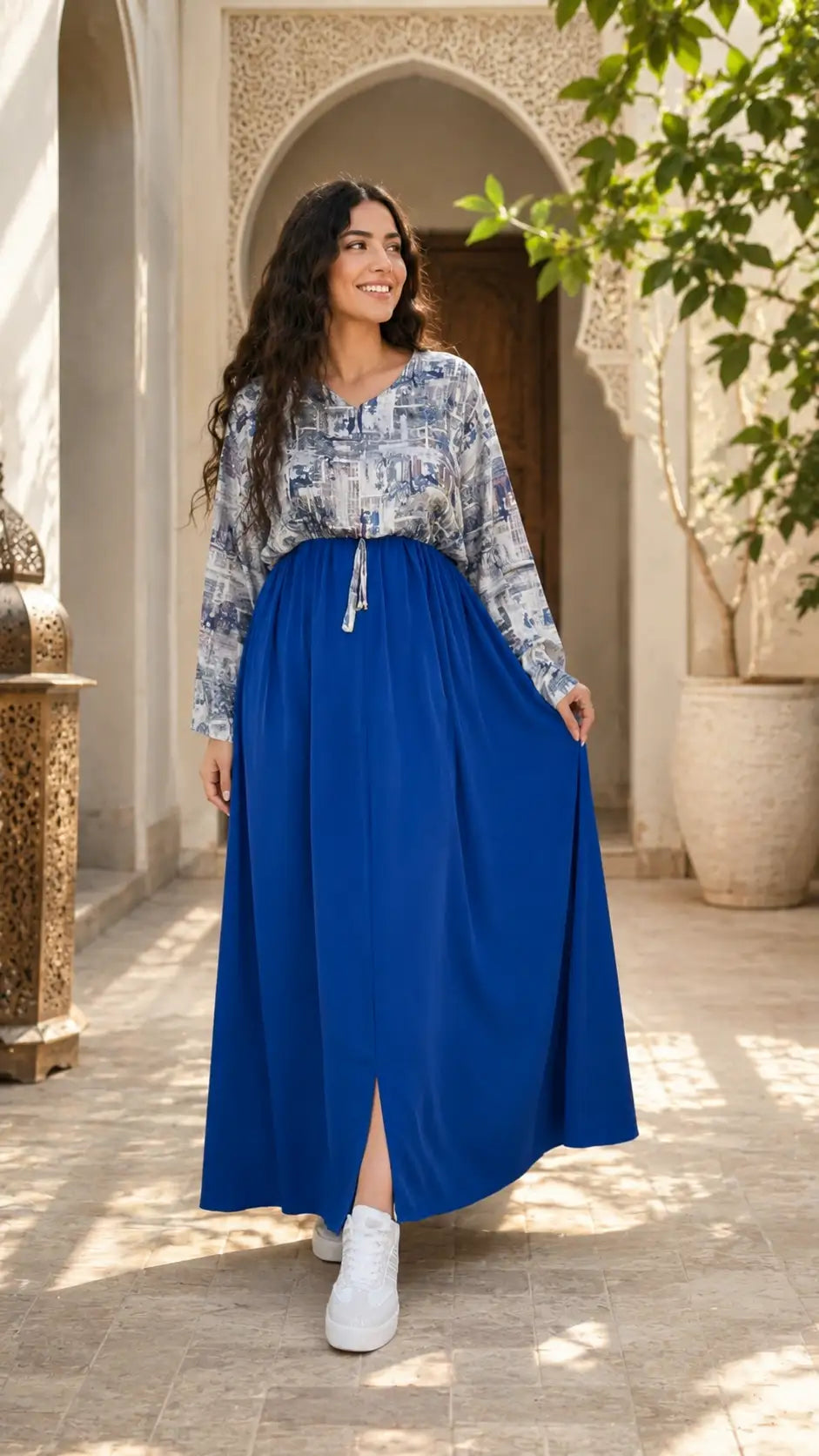 KASWA — ROBE LONGUE FLUIDE