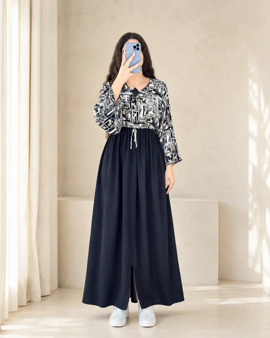 KASWA — ROBE LONGUE FLUIDE