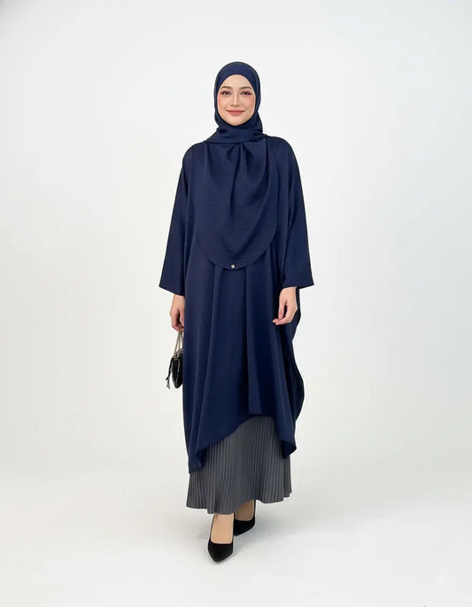 Caftan Moderne + Foulard Élégant