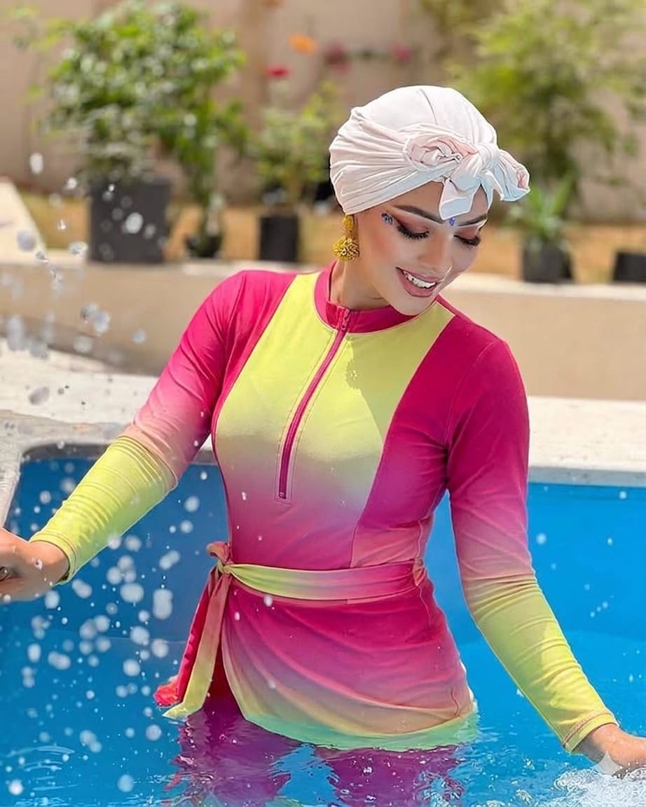 BURKINI001-ROSE-XXL