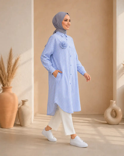 Chemise Nora Rayée