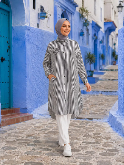 Chemise Nora Rayée