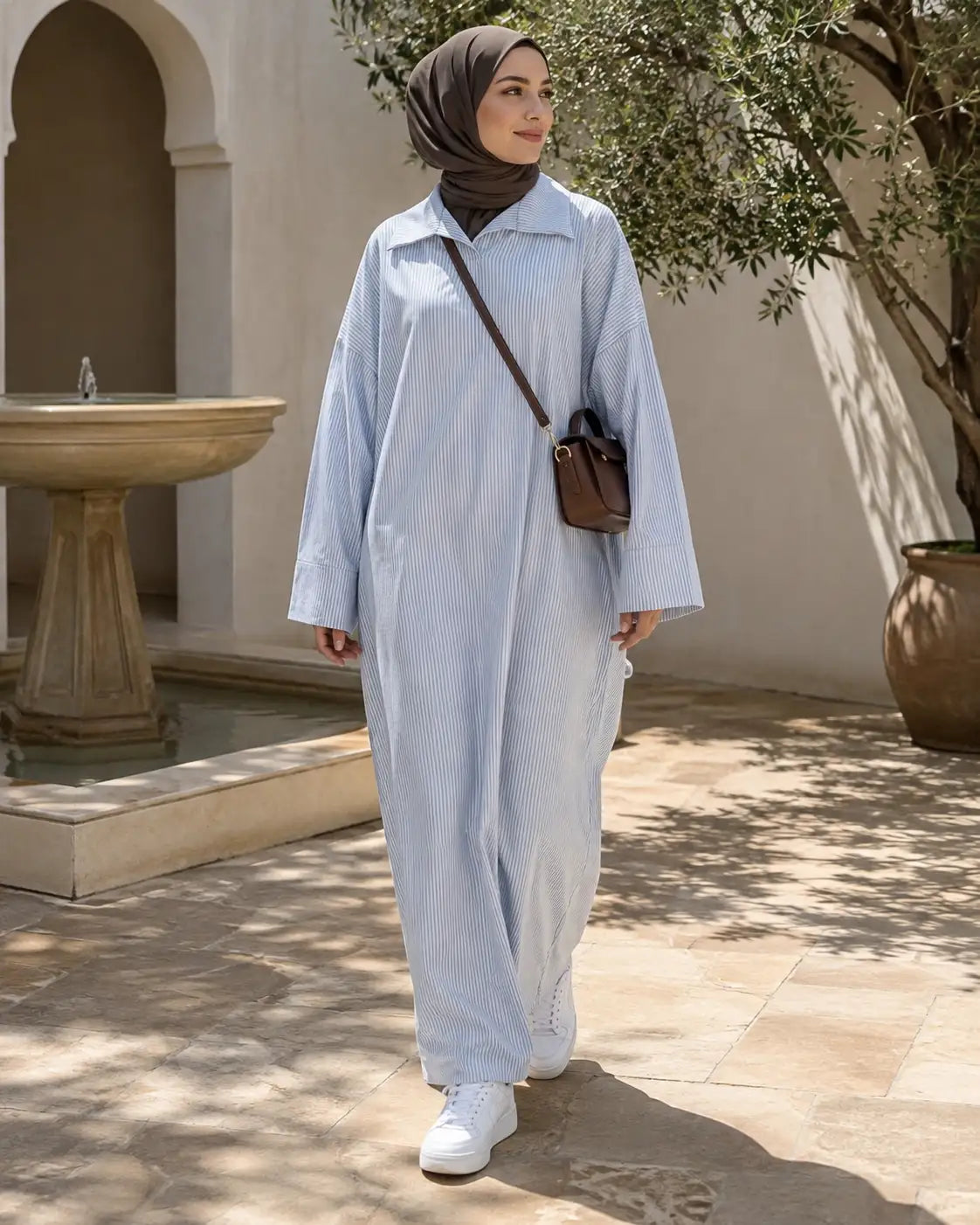 NAYA — Abaya Oversize en Loulane