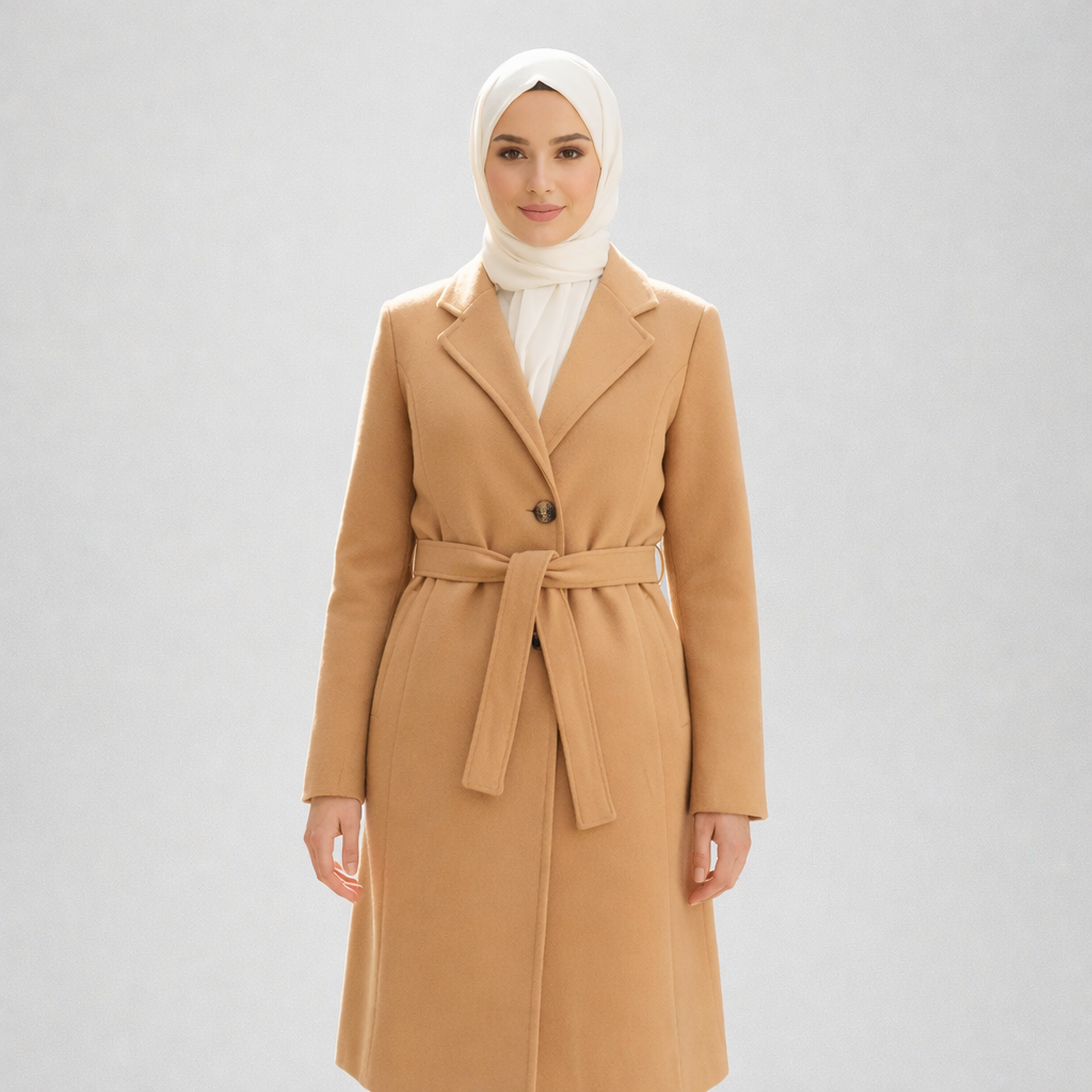 Manteau Nour – L’élégance quotidienne en cachemire