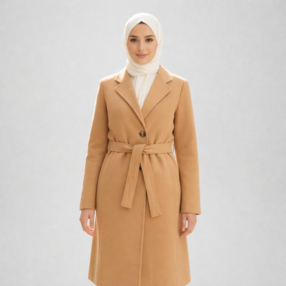 Manteau Nour – L’élégance quotidienne en cachemire